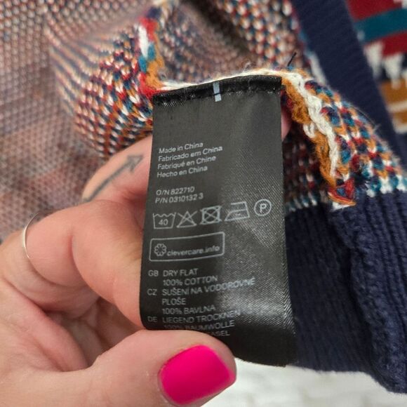 H&M Divided aztec print sweater cardigan - Picture 3 of 12